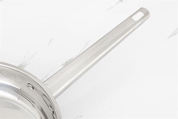 Chảo inox sâu đáy từ 24 cm Sunhouse Healthy IN24M9 Màu Bạc