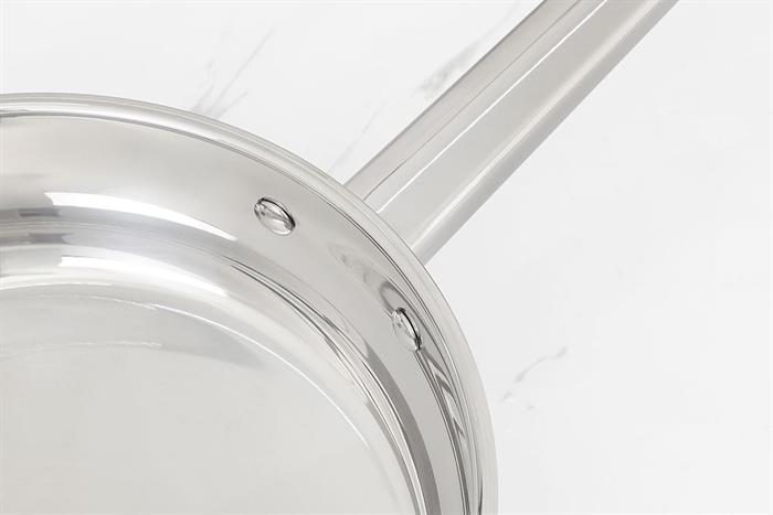 Chảo inox sâu đáy từ 24 cm Sunhouse Healthy IN24M9 Màu Bạc