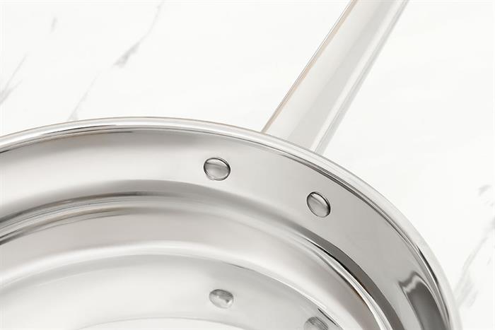 Chảo inox sâu đáy từ 26 cm Sunhouse Healthy IN26M9 Màu Bạc