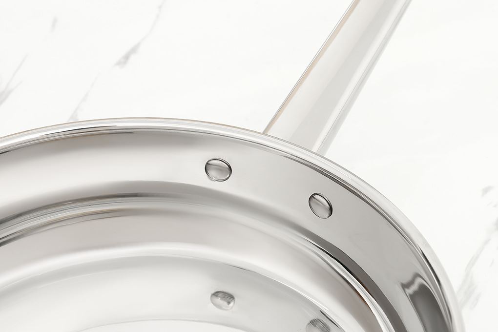 Chảo inox sâu đáy từ 26 cm Sunhouse Healthy IN26M9 Màu Bạc