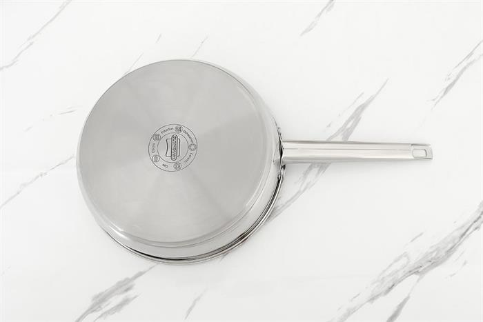 Chảo inox sâu đáy từ 26 cm Sunhouse Healthy IN26M9 Màu Bạc