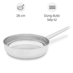 Chảo inox đáy từ Sunhouse Healthy IN26M9
