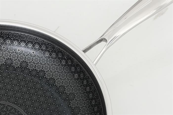 Chảo inox chống dính đáy từ 26 cm Carez FPC785SI26SN Màu Bạc Inox