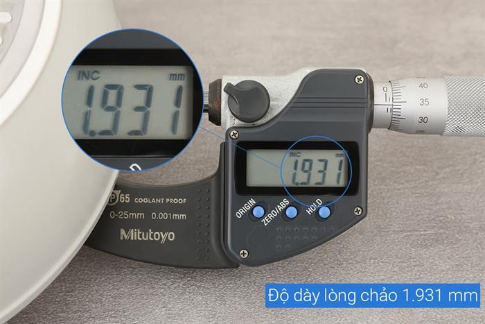 Chảo nhôm sâu chống dính vân đá đáy từ 20 cm Green Cook GCP2526-20IH Màu Xanh lá