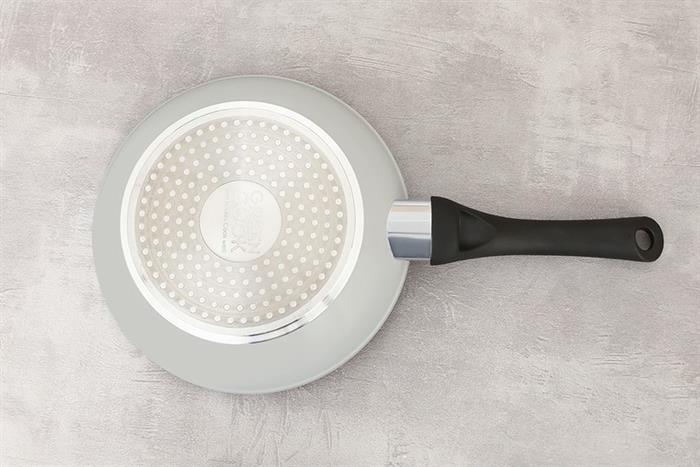 Chảo nhôm sâu chống dính vân đá đáy từ 20 cm Green Cook GCP2526-20IH Màu Xanh lá