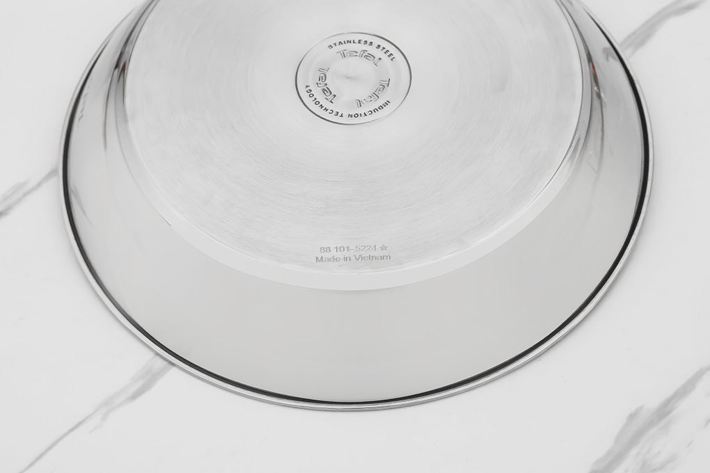 Chảo inox đáy từ 26 cm Tefal Professional B9210595 Màu Inox
