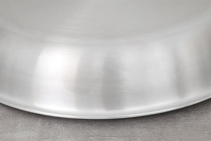 Chảo inox nguyên khối đáy từ 28 cm Inochi Omi Gourmet HIN.CRIN.GM28 Màu Bạc