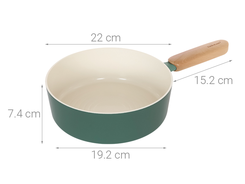 Chảo nhôm chống dính đáy từ 22 cm Lock&Lock CAW2274IH