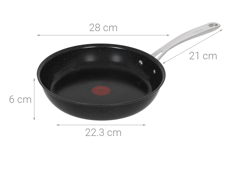 Chảo nhôm chống dính đáy từ 28 cm Tefal G2150623