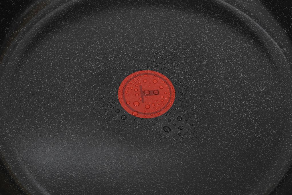 Chảo nhôm chống dính đáy từ 28 cm Tefal Excellence G2150623 Màu Đen