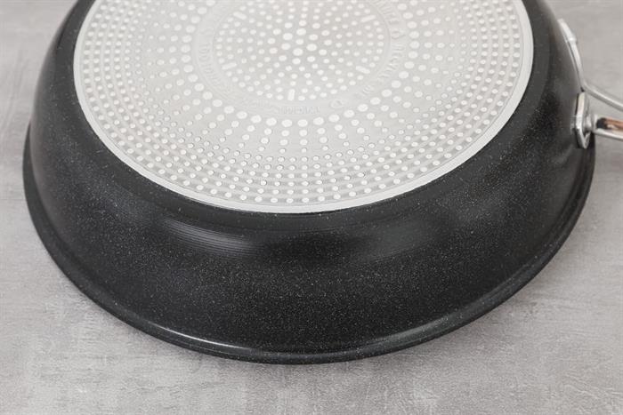 Chảo nhôm chống dính đáy từ 28 cm Tefal G2150623 Màu Đen