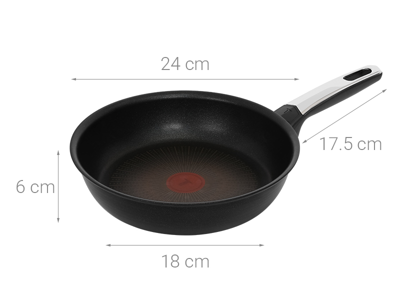 Chảo nhôm chống dính đáy từ 24 cm Tefal Excellence Fusion G3380402