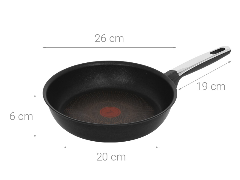 Chảo nhôm chống dính đáy từ 26 cm Tefal Excellence Fusion G3380502