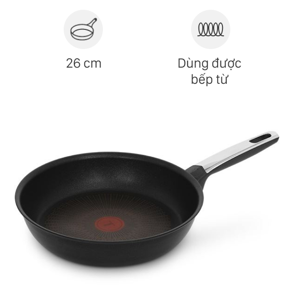 Chảo nhôm chống dính đáy từ Tefal Excellence Fusion G3380502