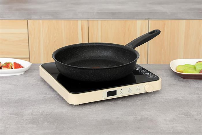 Chảo nhôm chống dính đáy từ 26 cm Tefal Expertise G3210532 Màu Đen