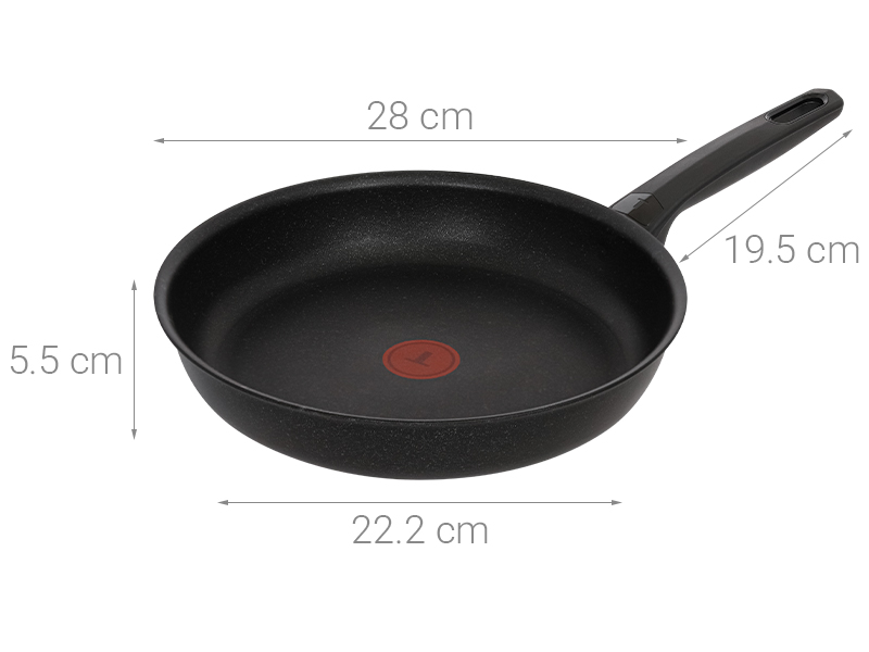 Chảo nhôm chống dính đáy từ 28 cm Tefal G3210602