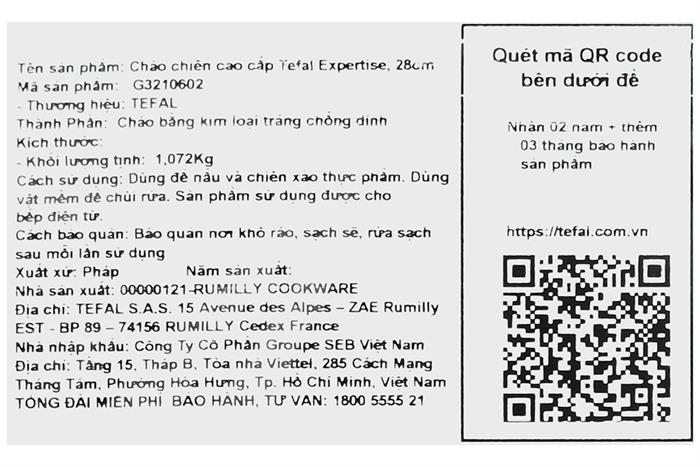 Chảo nhôm chống dính đáy từ 28 cm Tefal G3210602 Màu Đen