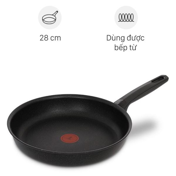 Chảo nhôm chống dính đáy từ Tefal Expertise G3210602