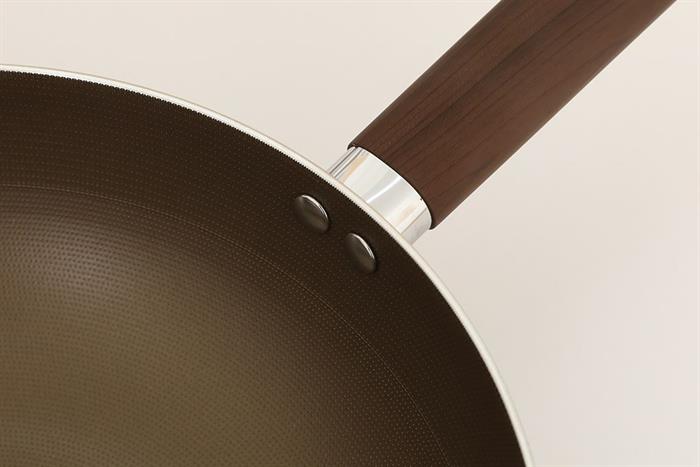 Chảo inox nguyên khối sâu chống dính đáy từ 28 cm Delites TC-TCCG28 Màu Nâu