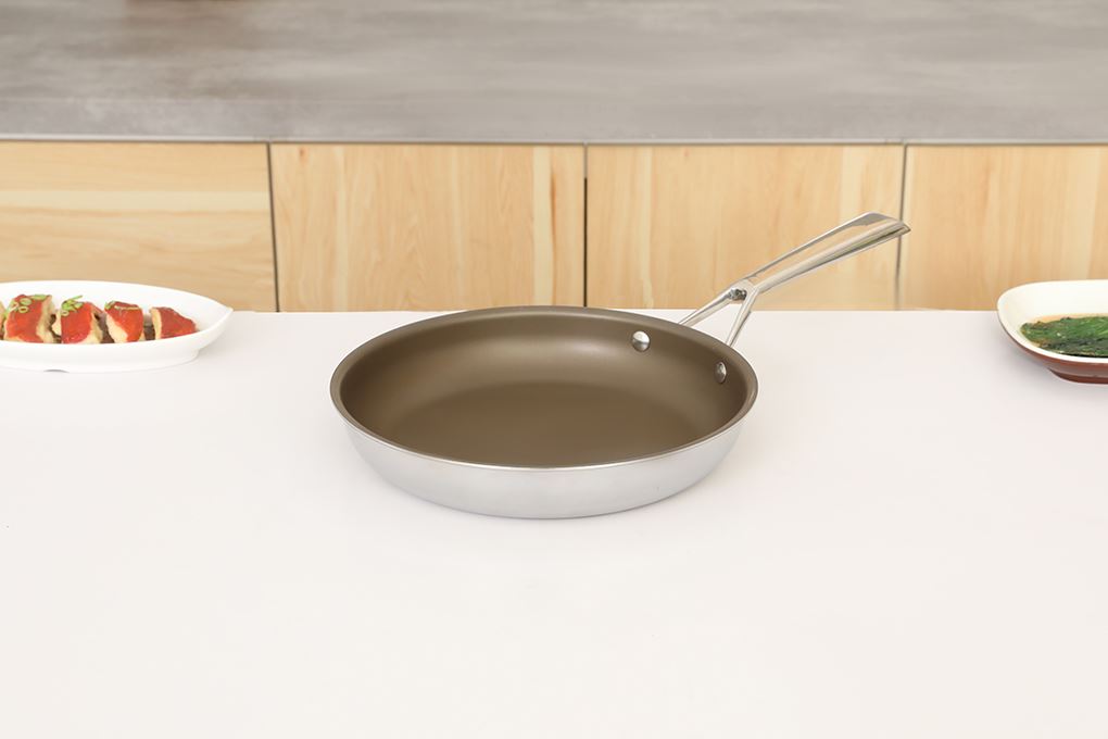 Chảo inox nguyên khối chống dính đáy từ 26 cm Delites TC-TFJG26 - 7
