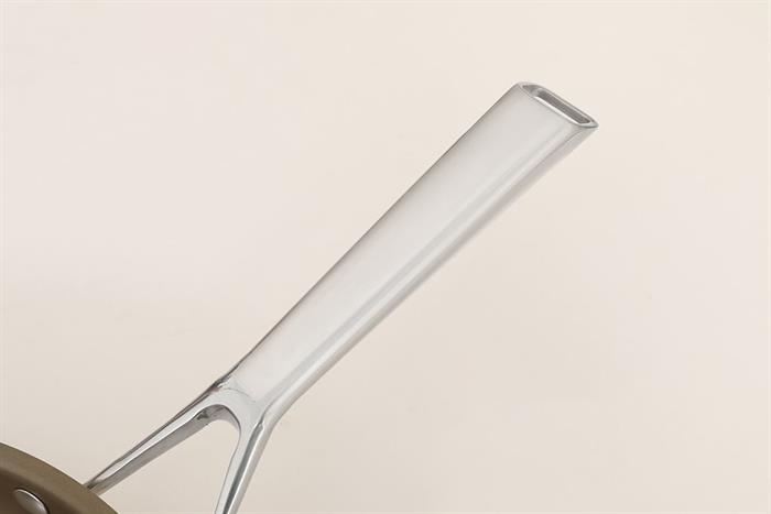 Chảo inox nguyên khối chống dính đáy từ 26 cm Delites TC-TFJG26 Màu Nâu