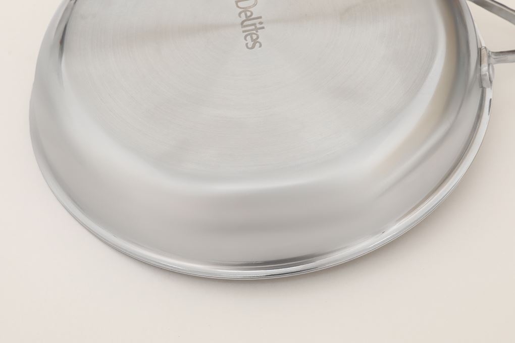 Chảo inox nguyên khối chống dính đáy từ 26 cm Delites TC-TFJG26 - 10