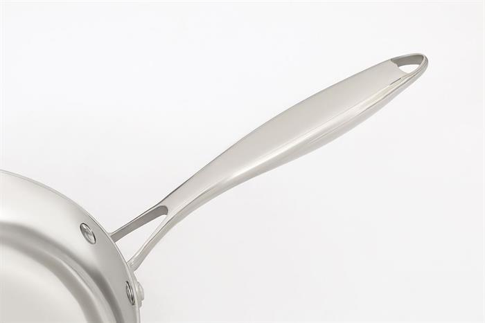 Chảo inox nguyên khối sâu đáy từ 26 cm Sunhouse Healthy IN26M11 Màu Inox
