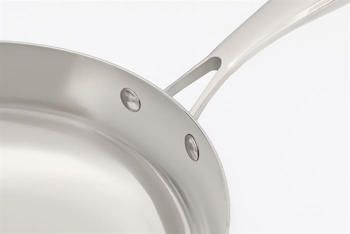 Chảo inox nguyên khối sâu đáy từ 26 cm Sunhouse Healthy IN26M11 Màu Inox