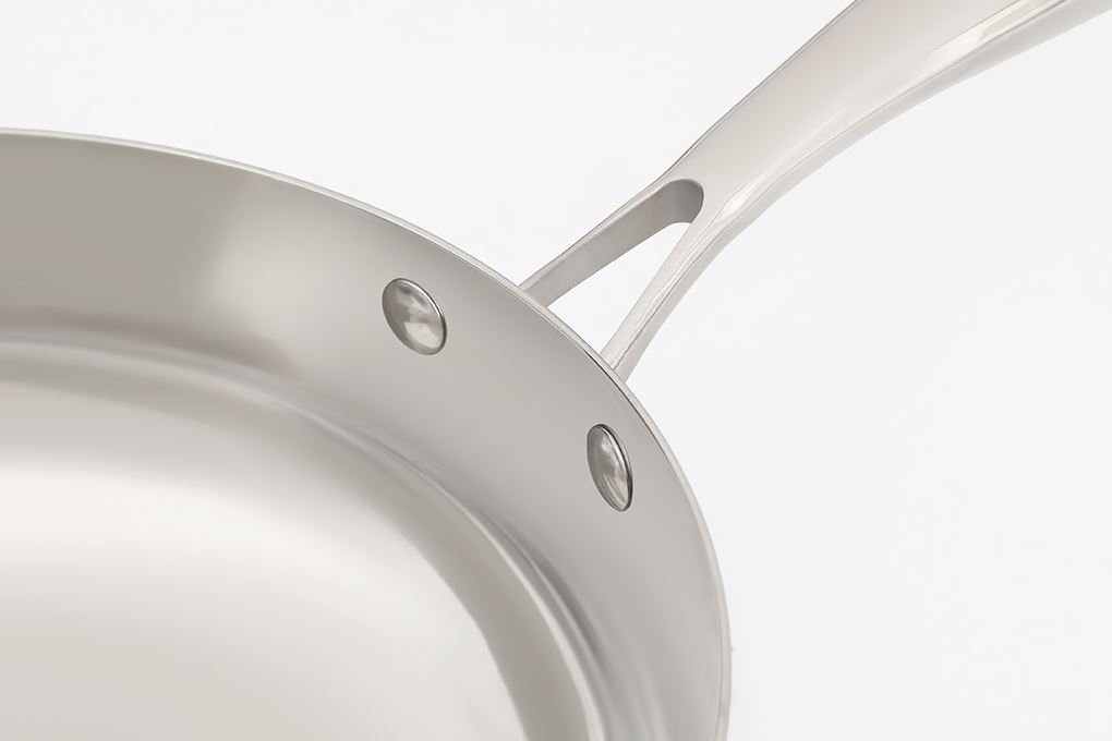 Chảo inox nguyên khối sâu đáy từ 26 cm Sunhouse Healthy IN26M11 Màu Inox