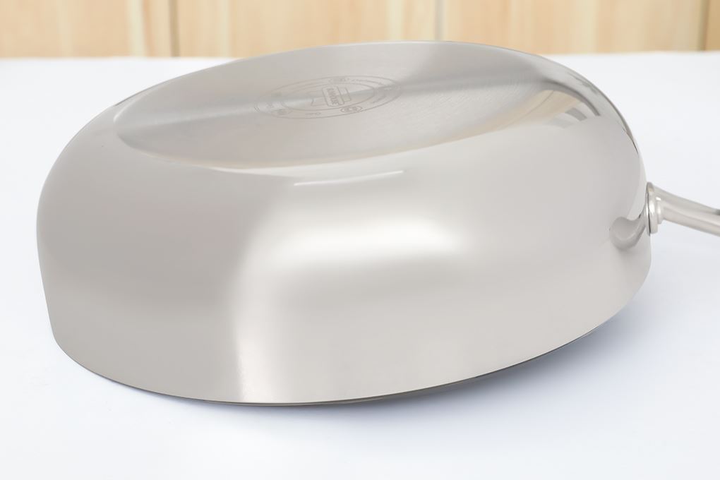 Chảo inox nguyên khối sâu đáy từ 26 cm Sunhouse Healthy IN26M11 Màu Inox