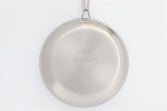 Chảo inox nguyên khối sâu đáy từ 26 cm Sunhouse Healthy IN26M11 Màu Inox