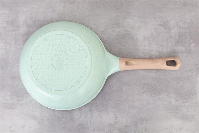 Chảo nhôm sâu chống dính đáy từ 26 cm Sunhouse Healthy SBDS26MT Màu Xanh ngọc