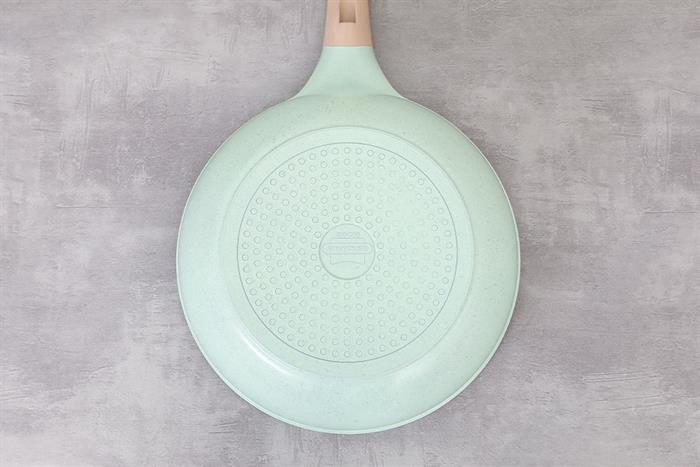 Chảo nhôm sâu chống dính đáy từ 26 cm Sunhouse Healthy SBDS26MT Màu Xanh ngọc