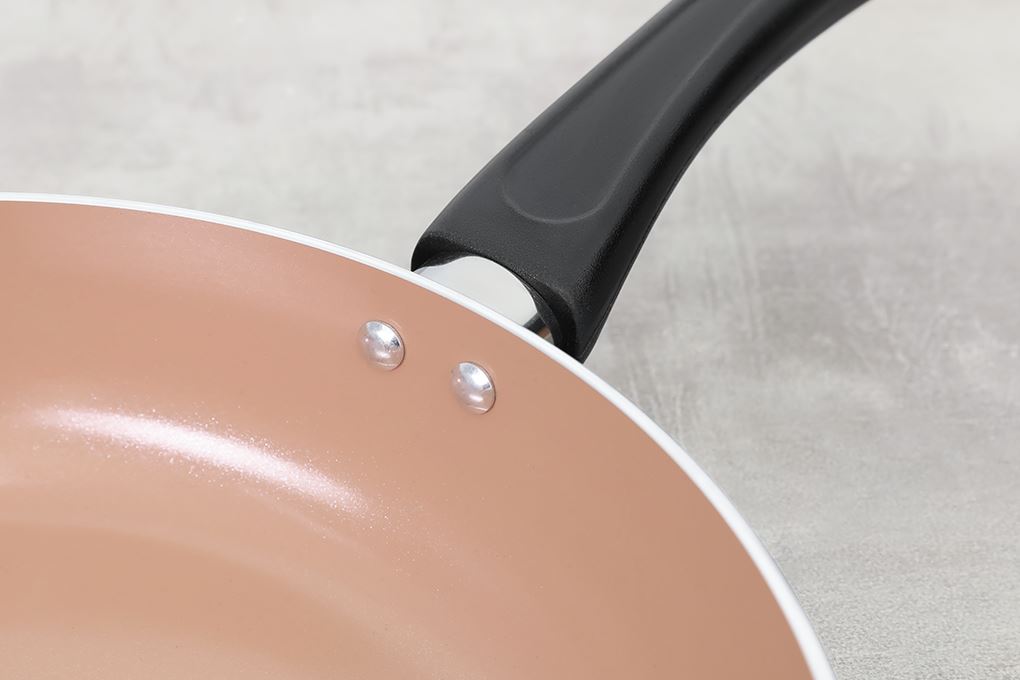 Chảo nhôm chống dính đáy từ 28 cm Elmich Daily Coloseum 2355259GY28 xám Màu Xám