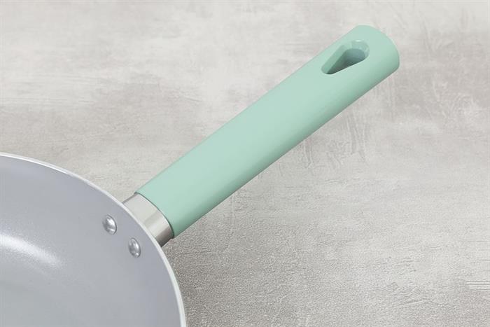 Chảo nhôm chống dính đáy từ 24cm Elmich Daily Varna 2355260SK24 xanh lá Màu Xanh lá nhạt