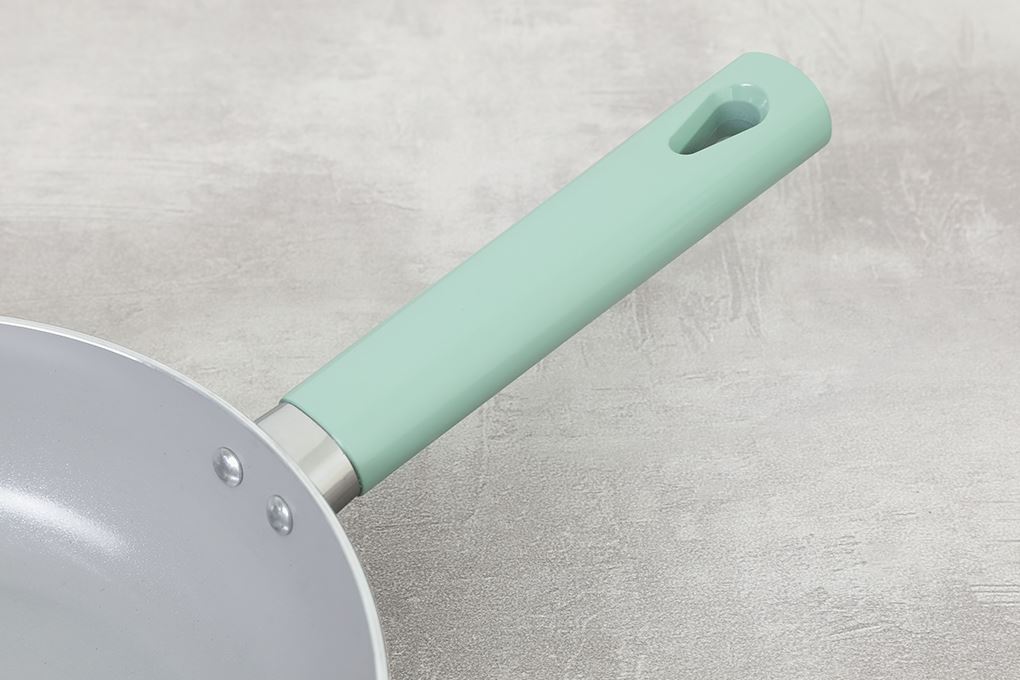 Chảo nhôm chống dính đáy từ 24cm Elmich Daily Varna 2355260SK24 xanh lá Màu Xanh lá nhạt