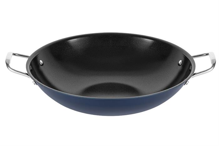 Chảo nhôm sâu chống dính 36 cm Elmich Core Faro 2355264CB36 Màu Xanh dương đậm