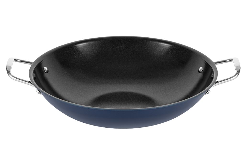 Chảo nhôm sâu chống dính 36 cm Elmich Core Faro 2355264CB36 Màu Xanh dương đậm