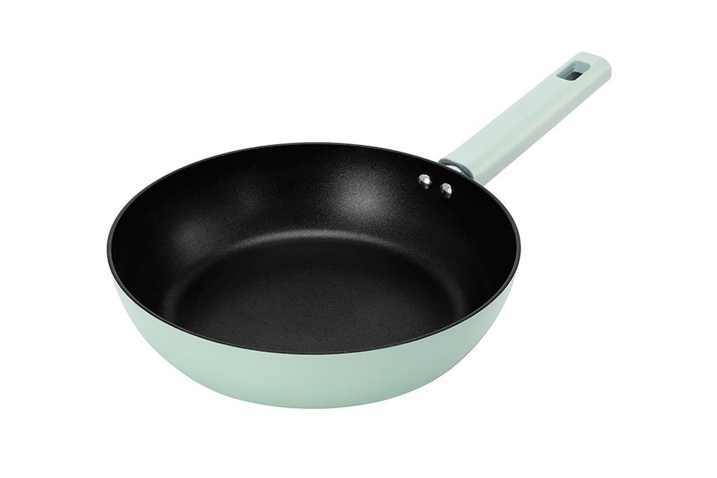 Chảo nhôm chống dính Ceramic đáy từ 24 cm Elmich Olive Classic EL5974SK24 Màu Xanh Navy
