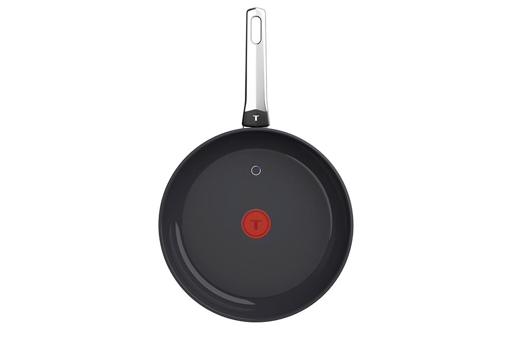 Chảo inox chống dính ceramic 28 cm Tefal Emotion E3310604 Màu Đen