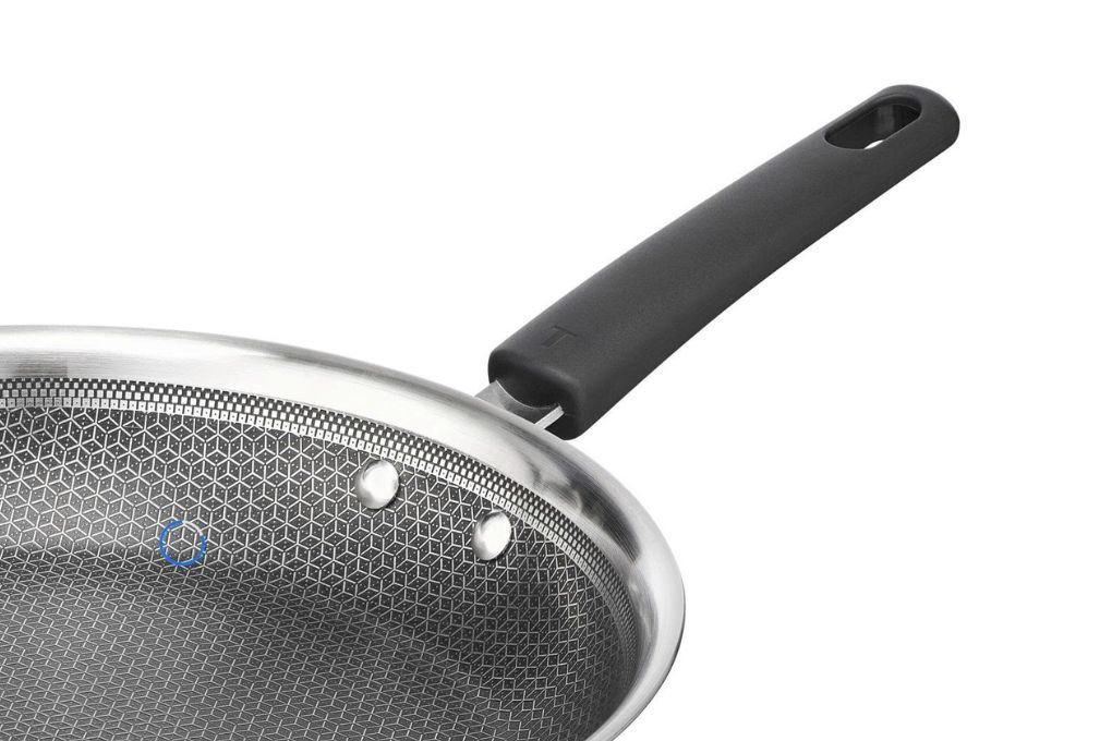 Chảo inox chống dính 24 cm Tefal POWER E3410455 Màu Inox