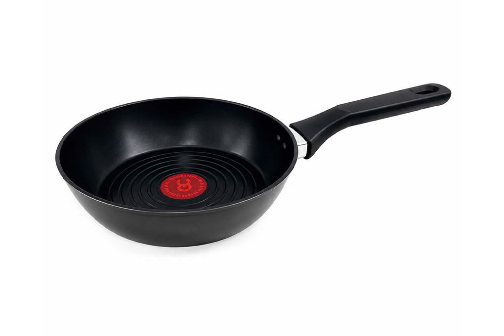 Chảo nhôm chống dính đáy từ 26cm Greencook GCP2607-26IH Màu Đen