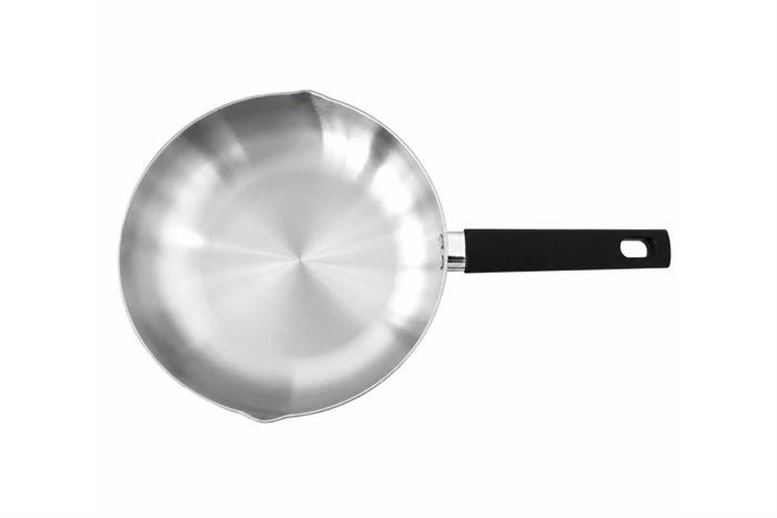 Chảo inox sâu 26 cm Greencook GCP2609-26IH Màu Inox