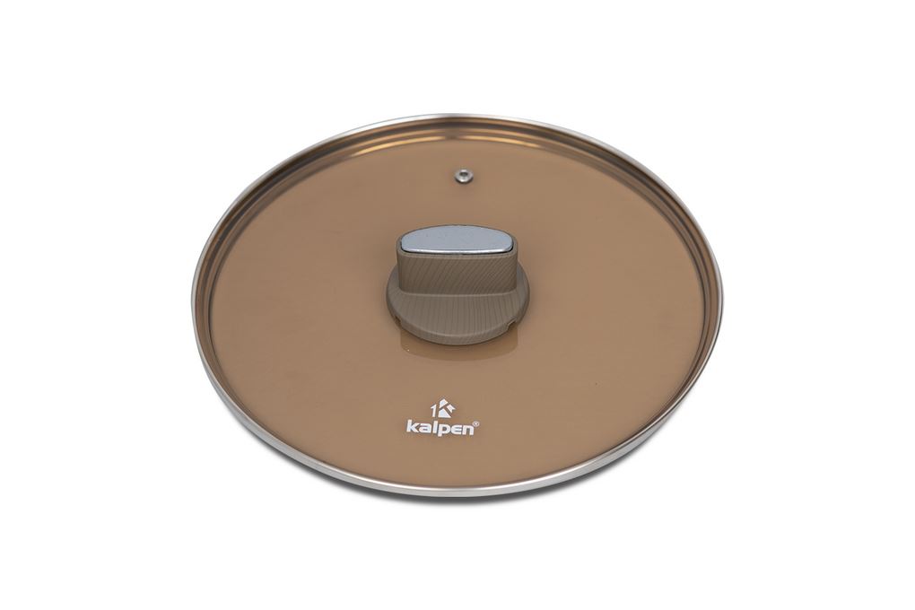 Chảo inox chống dính đáy từ 24 cm Kalpen Shield TS24 Màu Inox