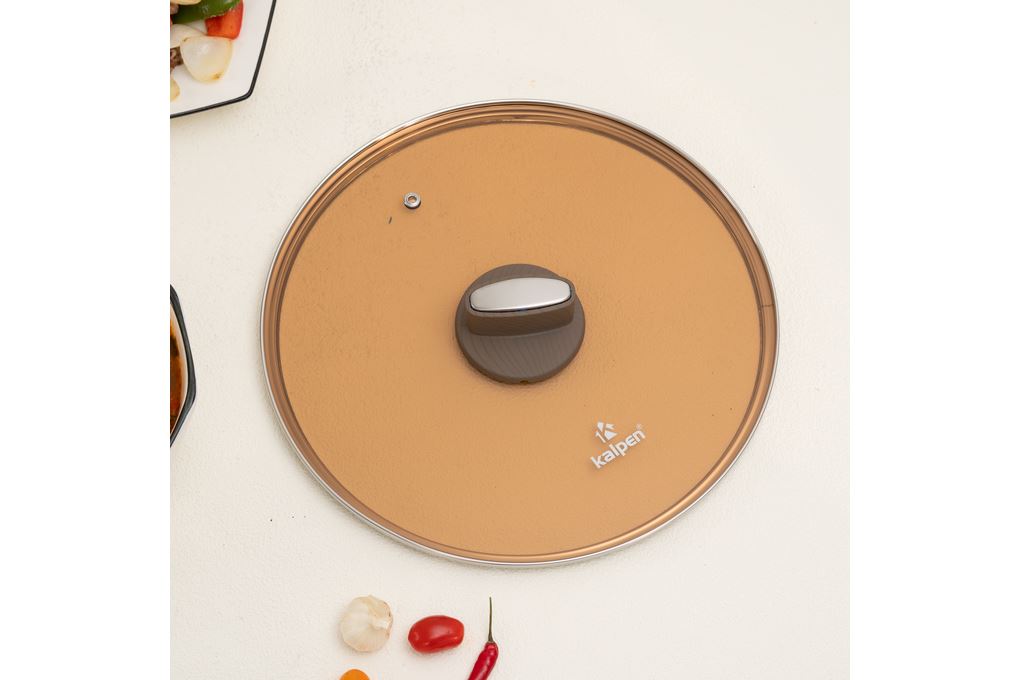 Chảo inox chống dính đáy từ 20 cm Kalpen Shield TS20 Màu Inox