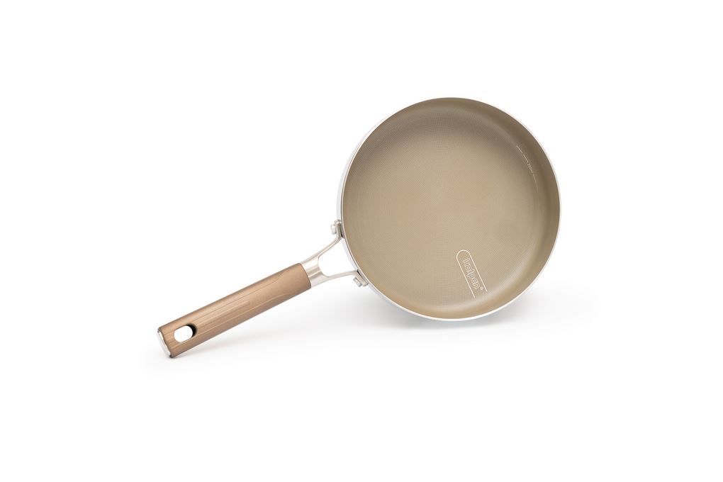 Chảo inox chống dính đáy từ 24 cm Kalpen Dauer TD24 Màu Inox