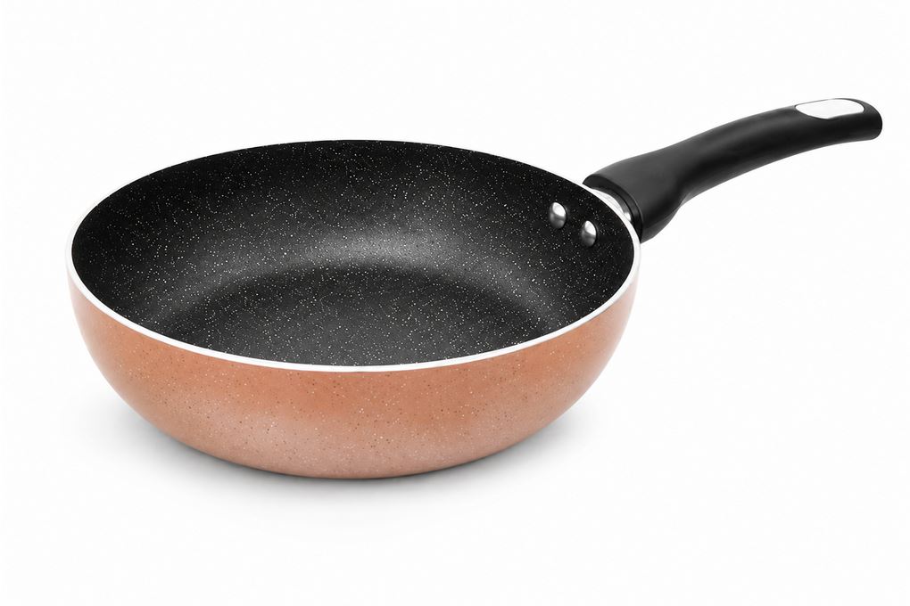 Chảo nhôm sâu chống dính đáy từ 30 cm Elmich EDA0904GO30 Màu Vàng đồng