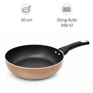 Chảo nhôm sâu chống dính đáy từ 30 cm Elmich EDA0904GO30