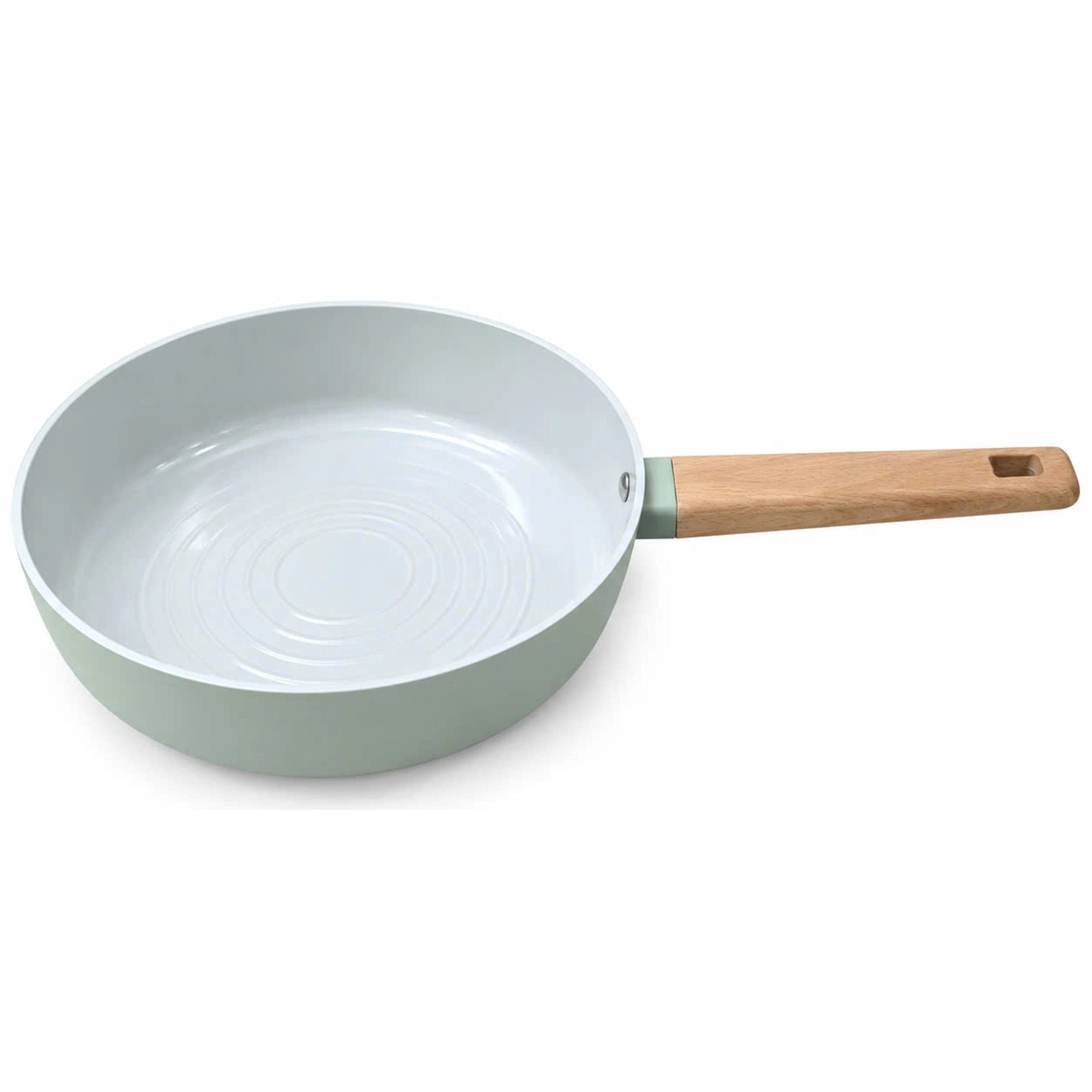 Chảo nhôm chống dính đáy từ 26 cm Greencook Viva GCP2618-26IH Màu Xanh Dương