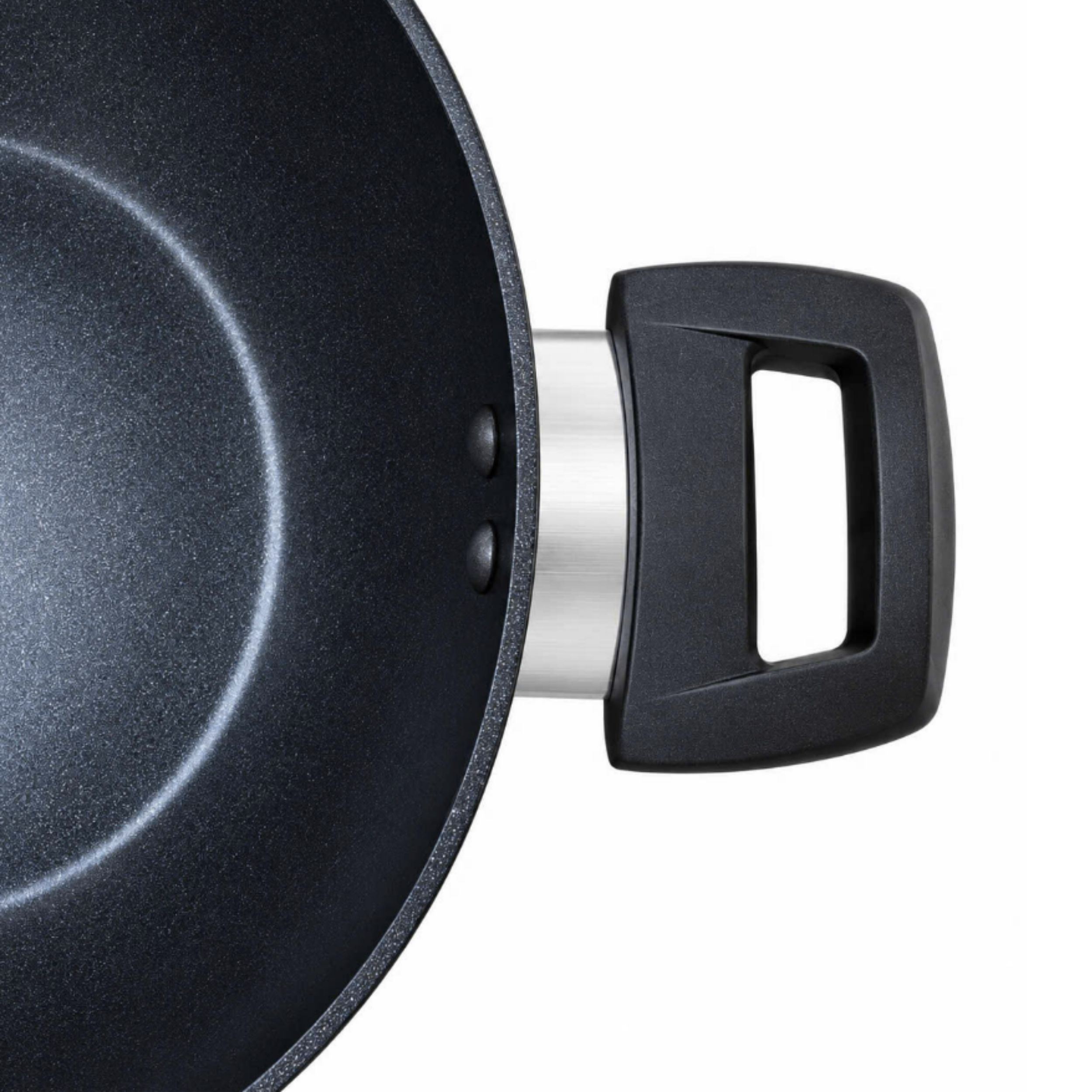 Chảo nhôm chống dính đáy từ 28 cm Greencook Ruby GCW2619-28IH Màu Xanh Dương
